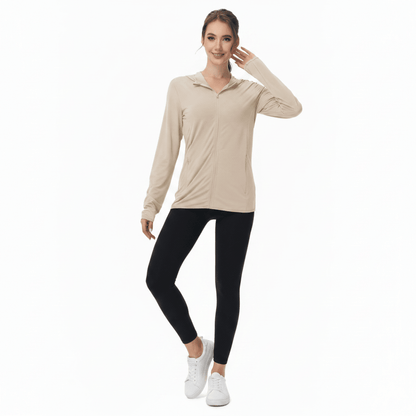 Breathable Zip Up Jacket