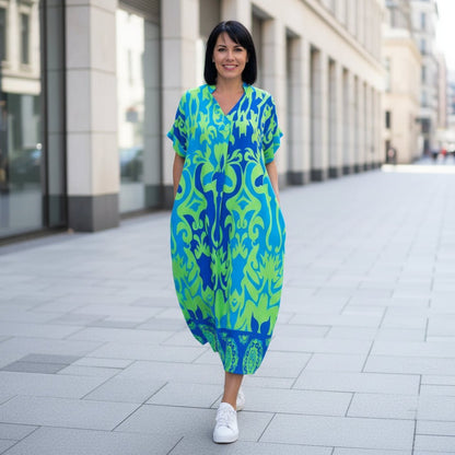 Vestido floral para la elegancia cotidiana