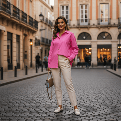 Vintage Style Collar Blouse Tops
