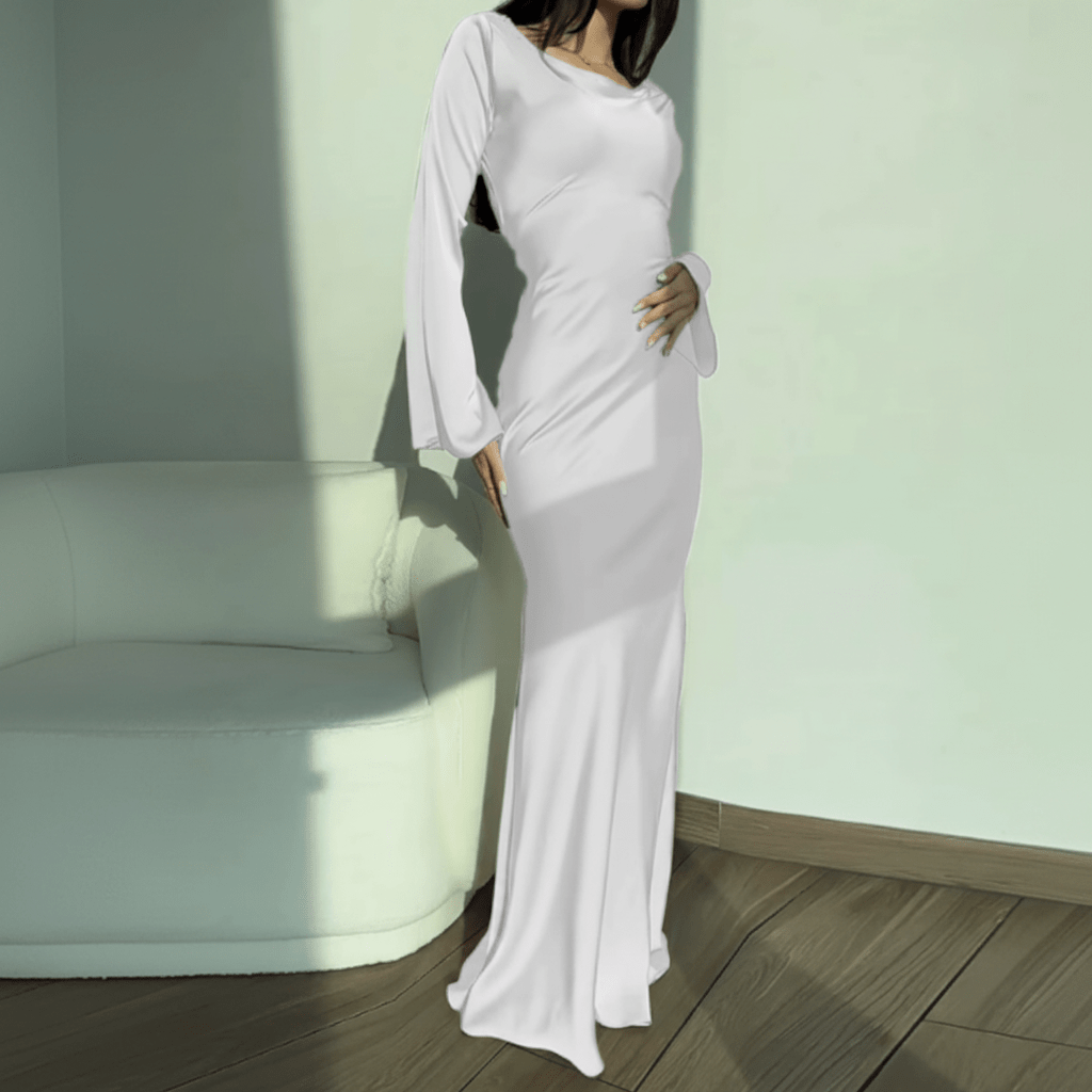 Cowl Neck Maxi Dress