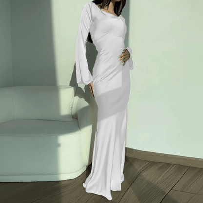 Cowl Neck Maxi Dress