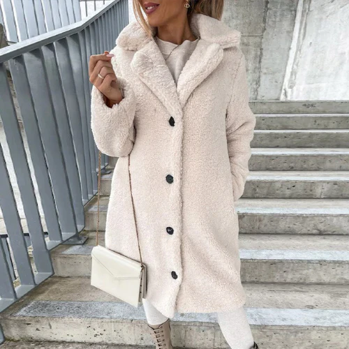 Longline Teddy Bear Parka Coats