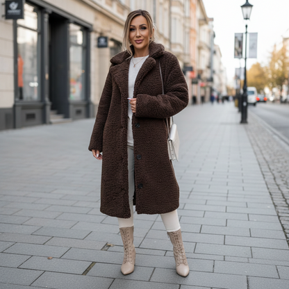 Longline Teddy Bear Parka Coats