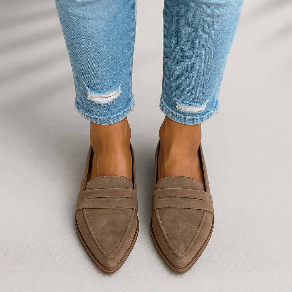 Cushioned Leather Loafers