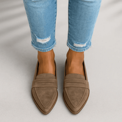 Cushioned Leather Loafers