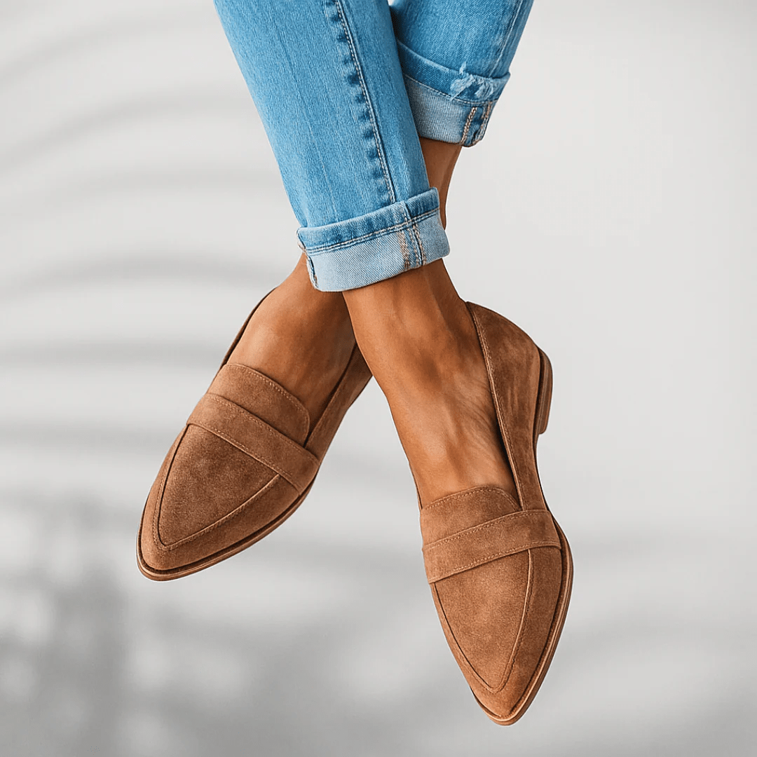 Cushioned Leather Loafers