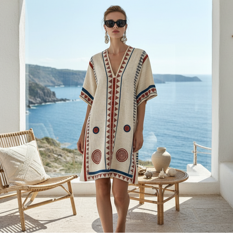 Short Beach Dress for Summer
