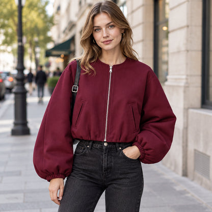 Leichte Bomberjacke