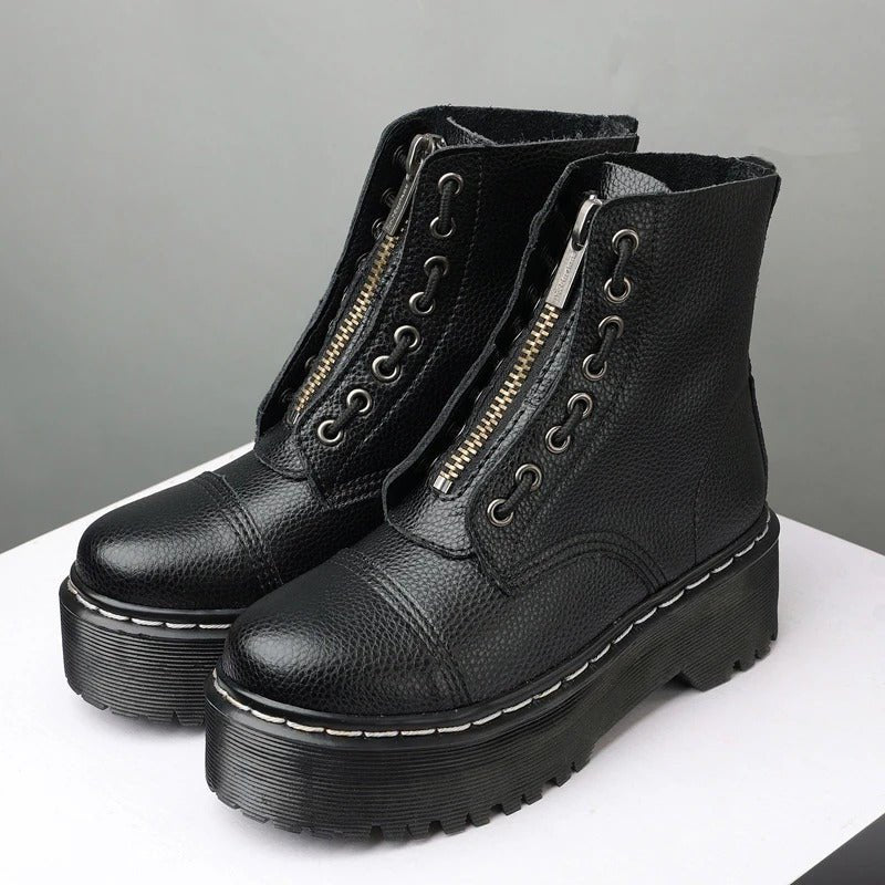 Bold Platform Ankle Boots