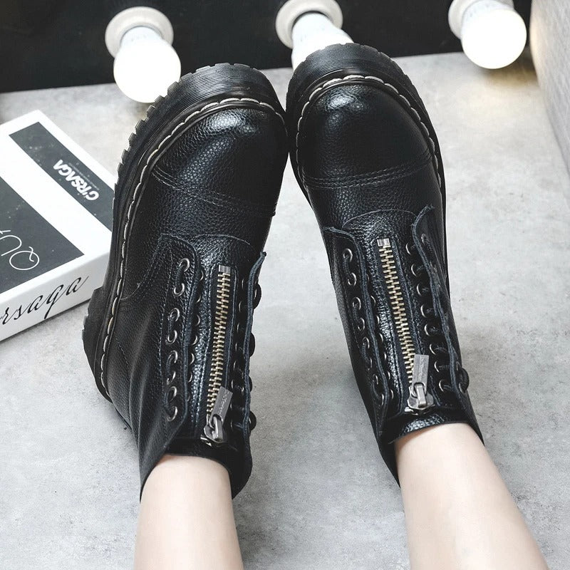 Bold Platform Ankle Boots