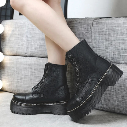 Bold Platform Ankle Boots