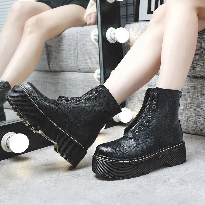 Bold Platform Ankle Boots