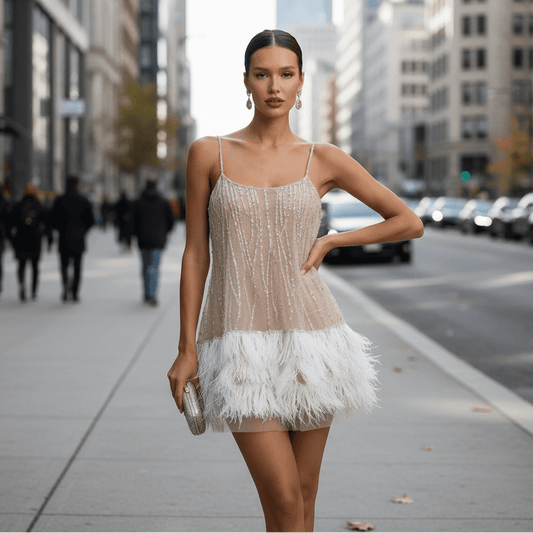 Off-Shoulder Party Mini Dress