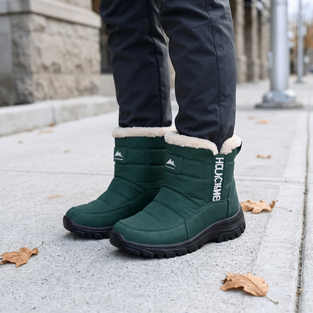 Warm Plush Snow Boots for Cold Weather Adventures