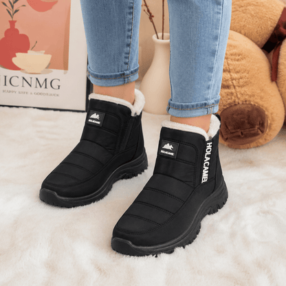Warm Plush Snow Boots for Cold Weather Adventures