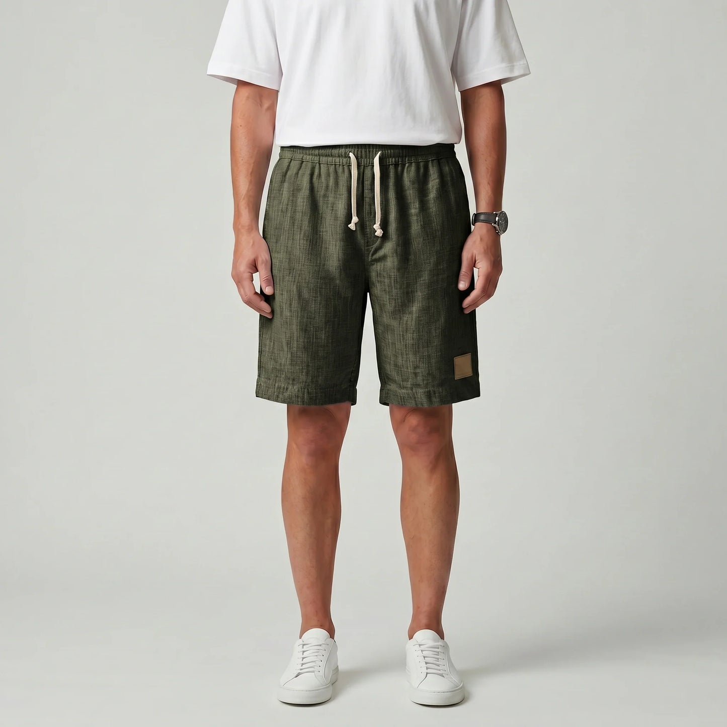 Drawstring Casual Shorts