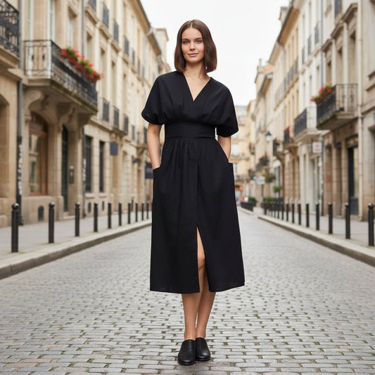 Relaxed Fit Midi Dress