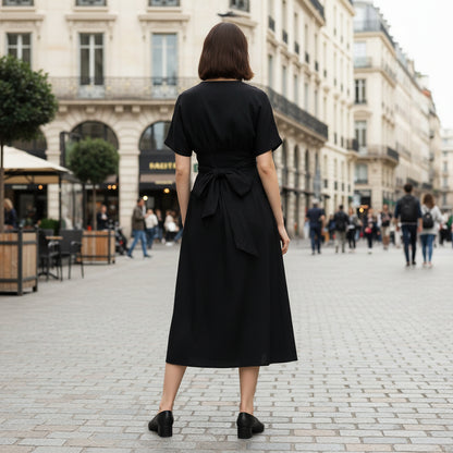 Relaxed Fit Midi Dress