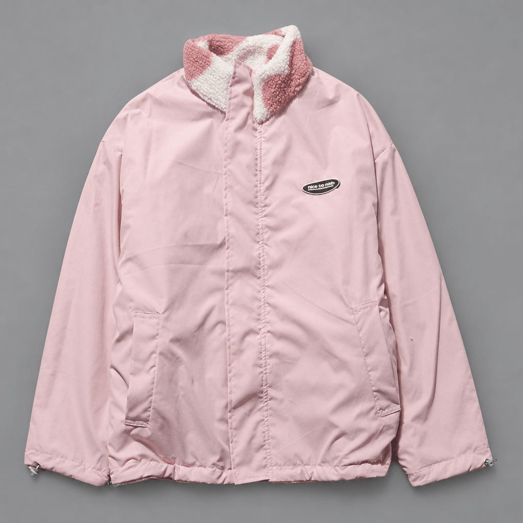 Zweiseitige Herzjacke
