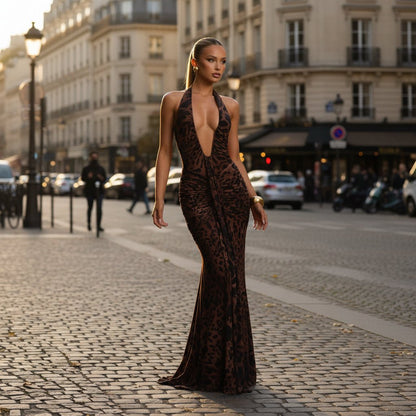 Defined Maxi Dress Statement
