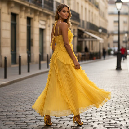 Fließendes, lässiges Maxikleid