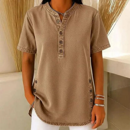Relaxed Fit Tunic Top