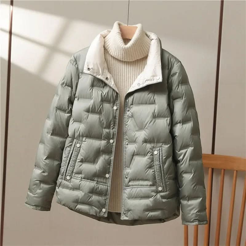 Women’s Quilted Stand-Collar Jacket