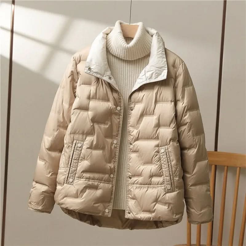 Women’s Quilted Stand-Collar Jacket
