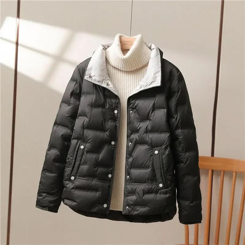 Women’s Quilted Stand-Collar Jacket