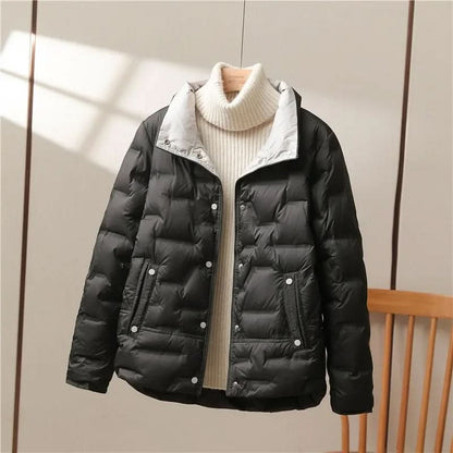 Women’s Quilted Stand-Collar Jacket