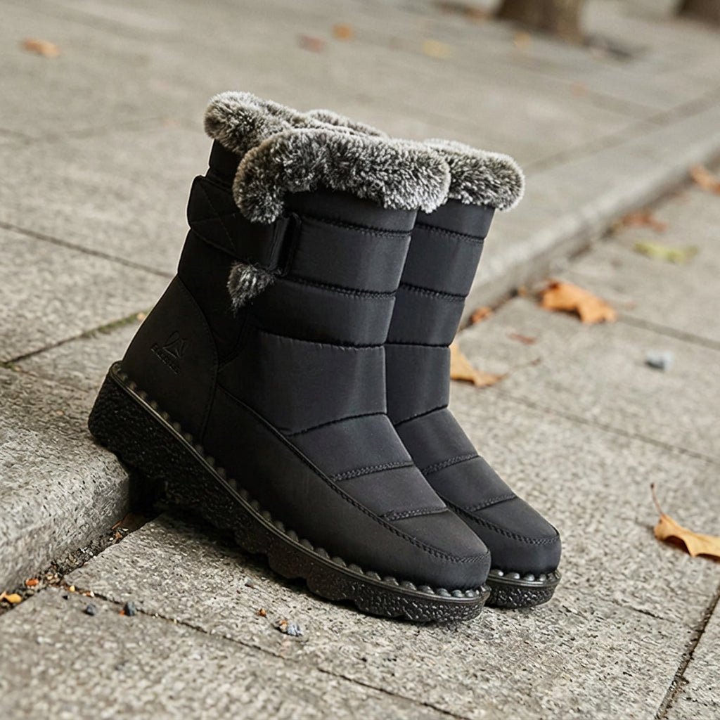 Western-Inspired Snow Boots
