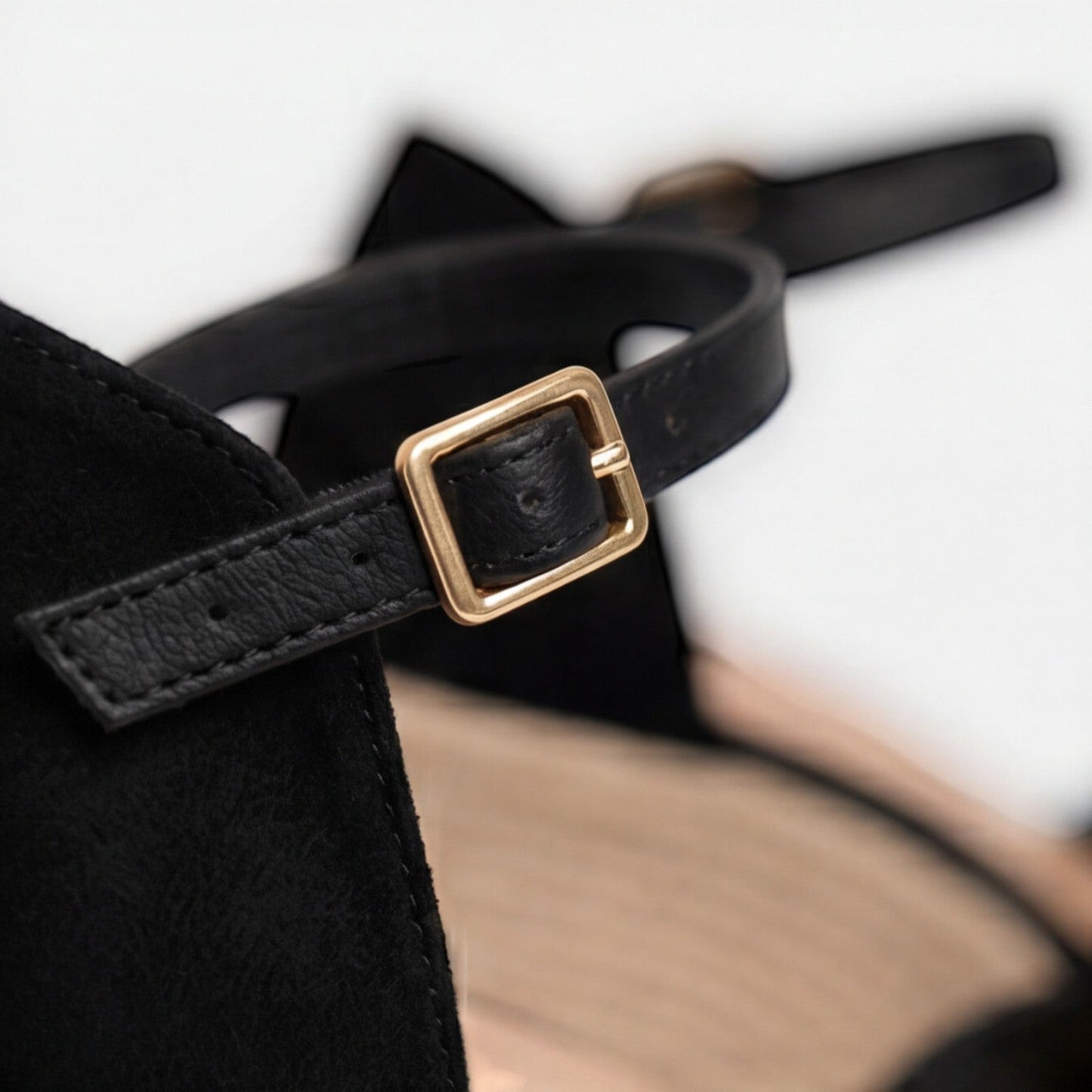 Closed Toe Wedge Sandals