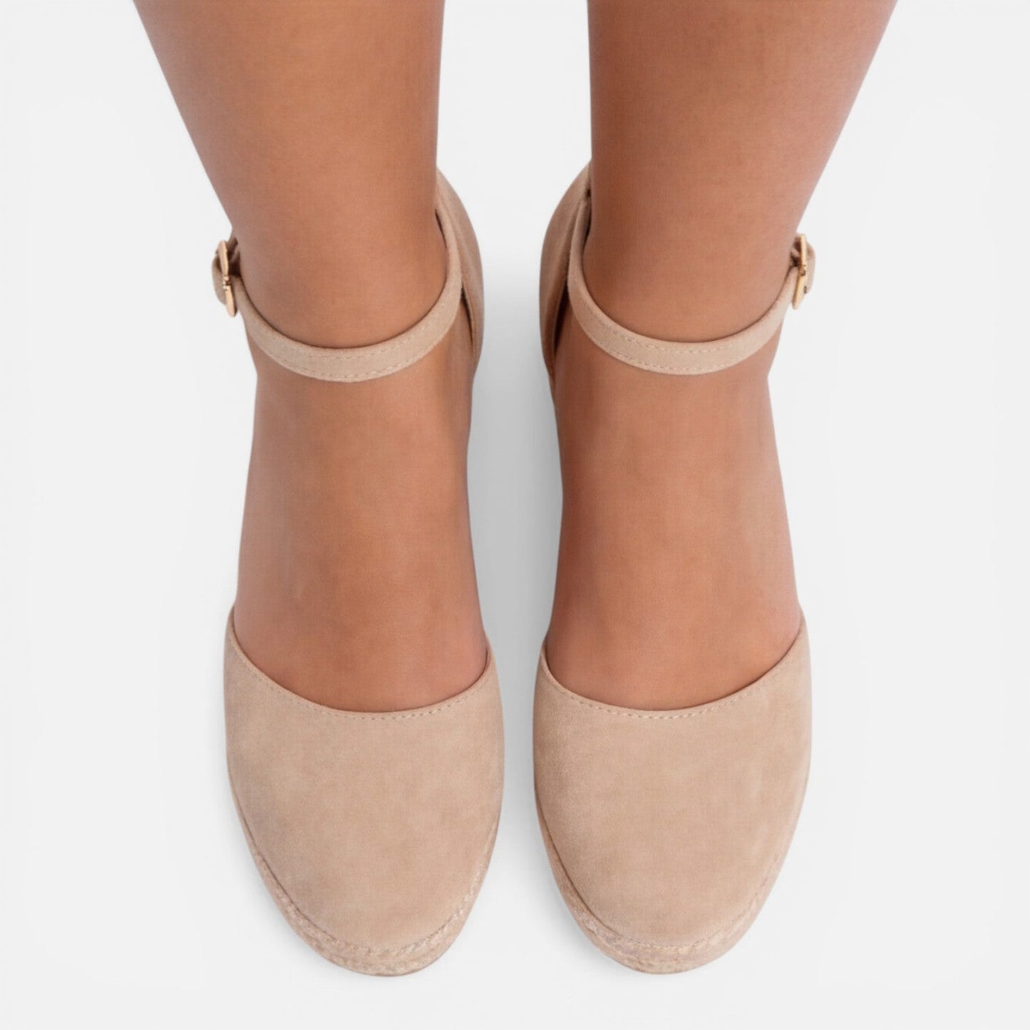 Closed Toe Wedge Sandals