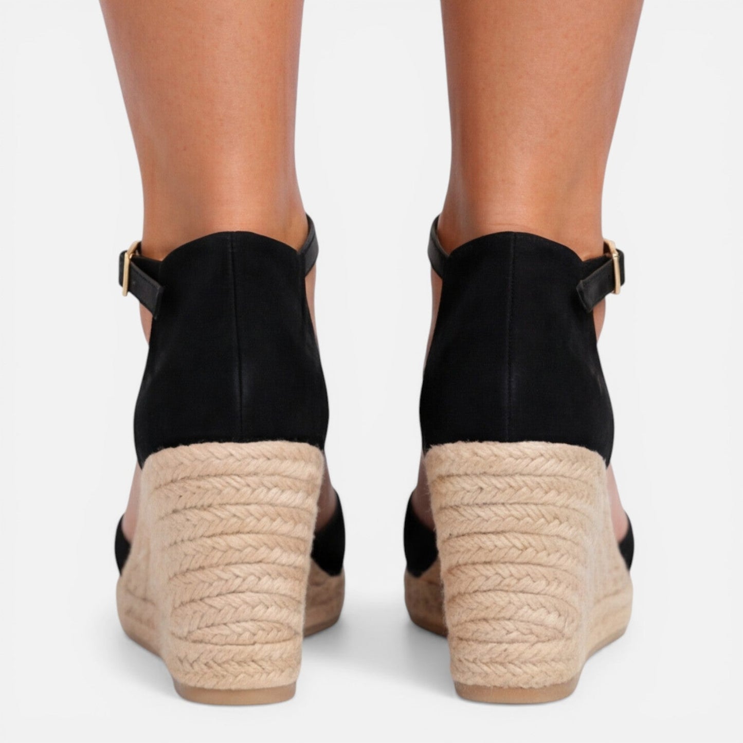 Closed Toe Wedge Sandals