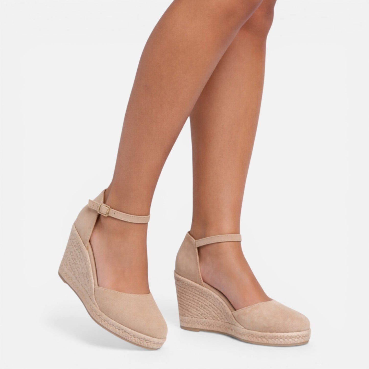 Closed Toe Wedge Sandals