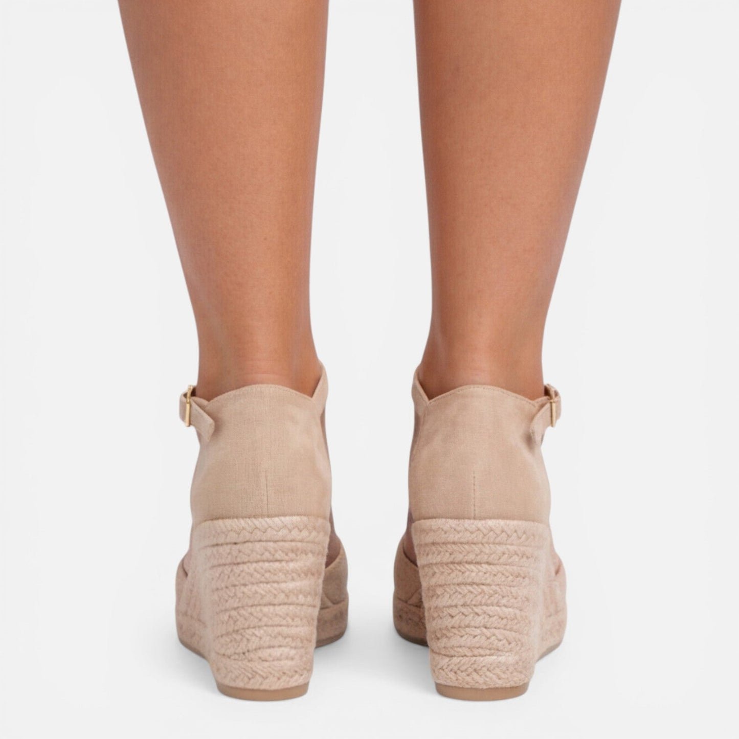 Closed Toe Wedge Sandals
