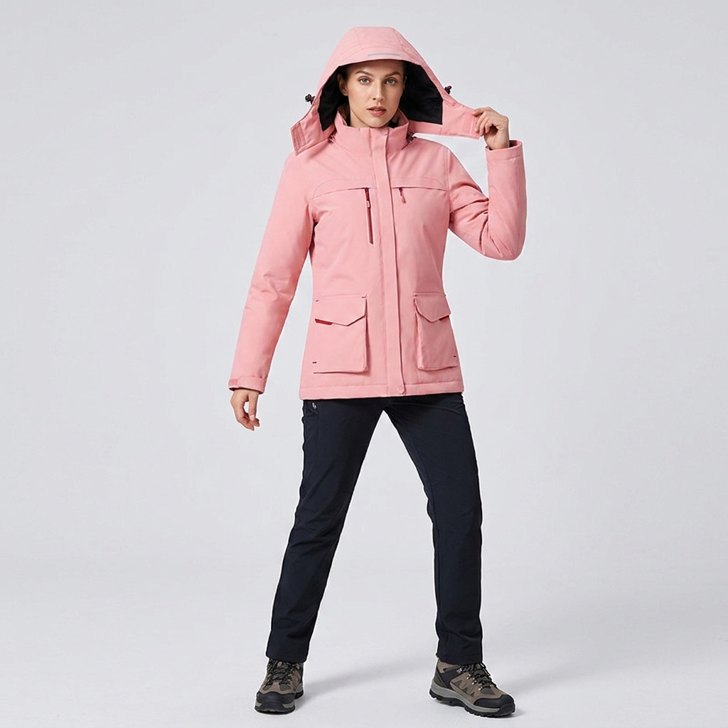 Alltagstauglicher beheizbarer Winterparka