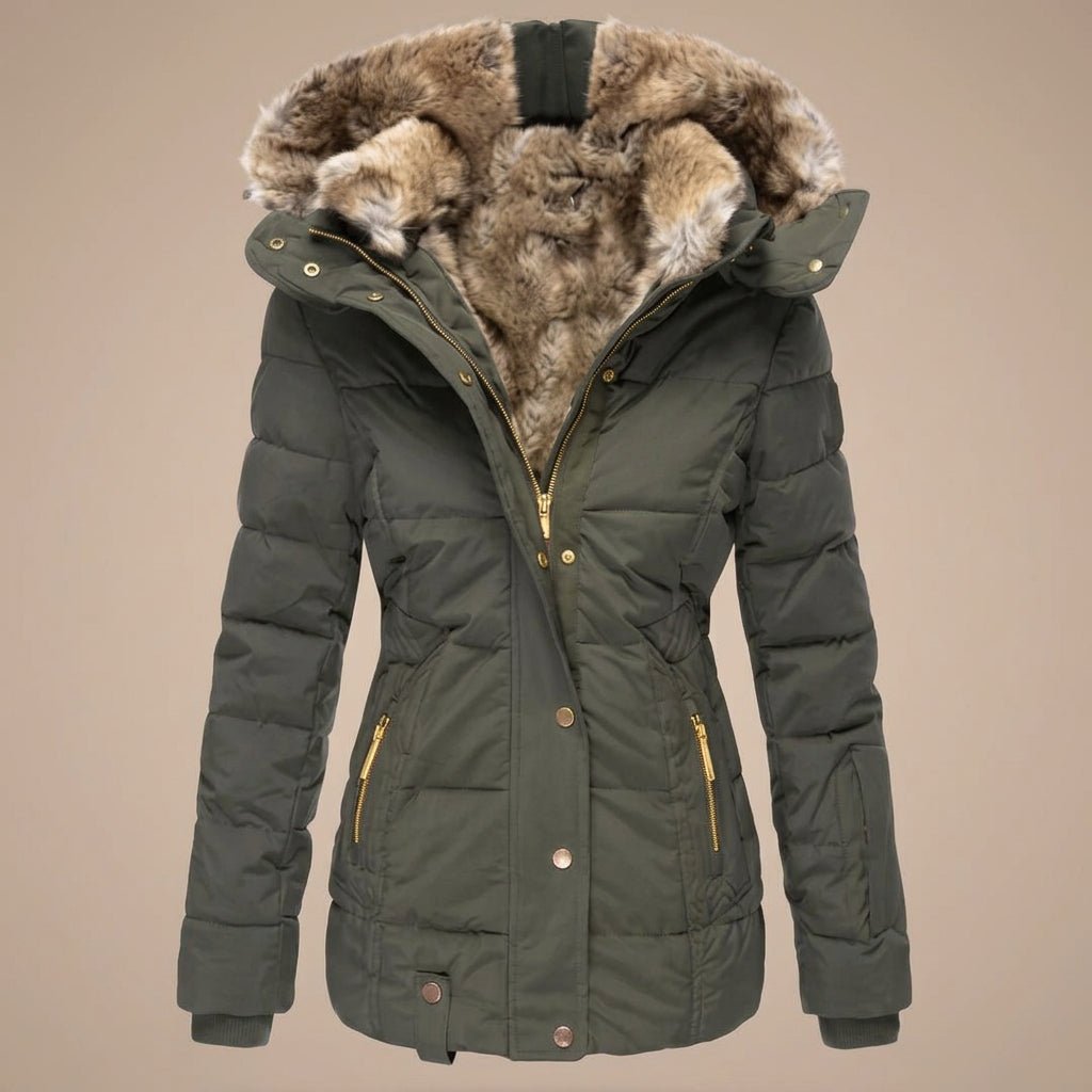 Indie | Women's Longline Quilted Hooded Parka