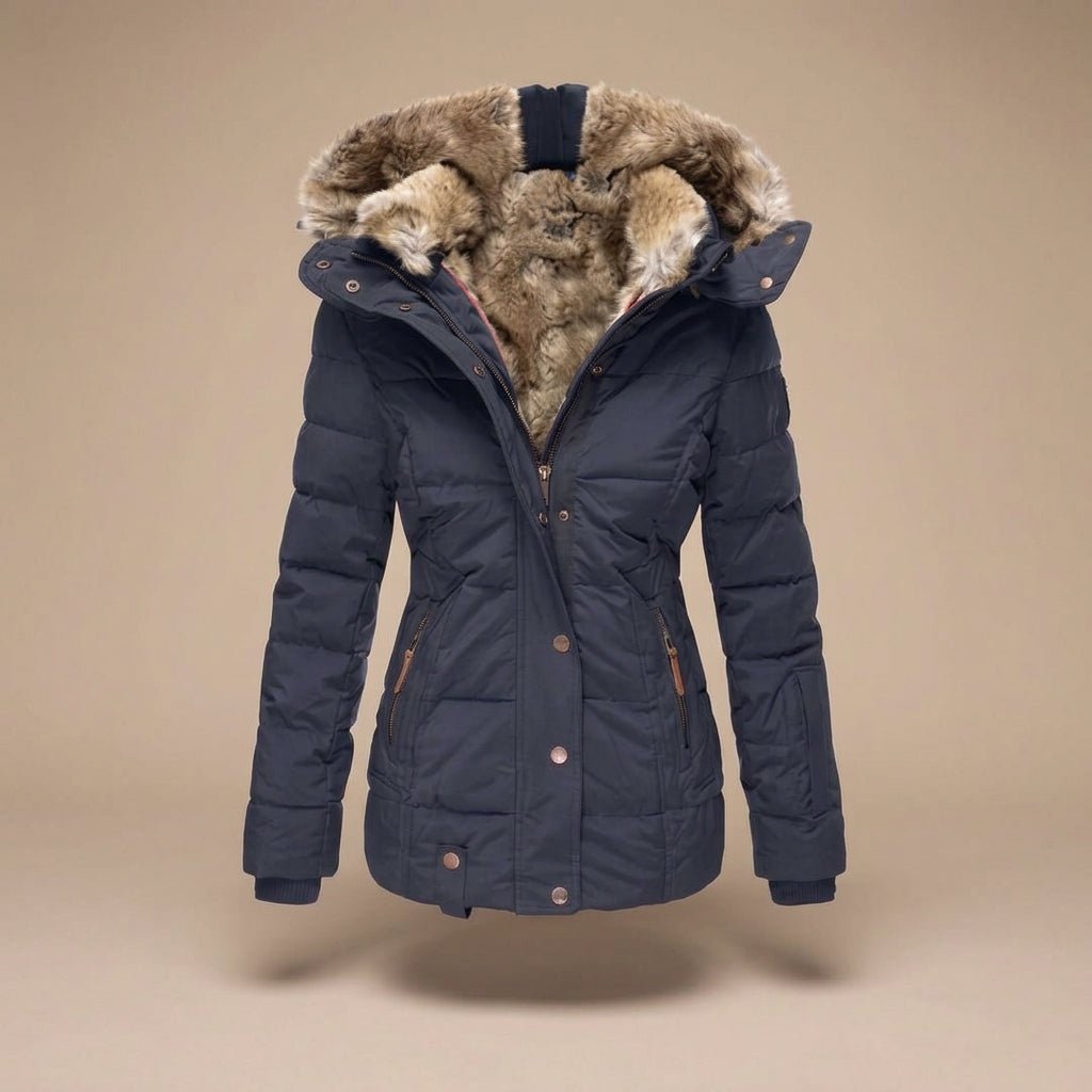 Indie | Women's Longline Quilted Hooded Parka