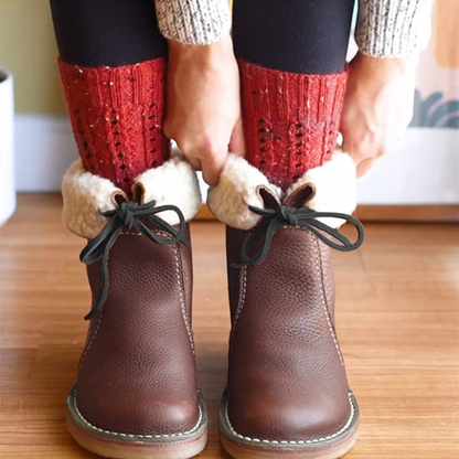 Blair | Winterstiefel für Damen in mittlerer Schafthöhe mit Schnürung hinten