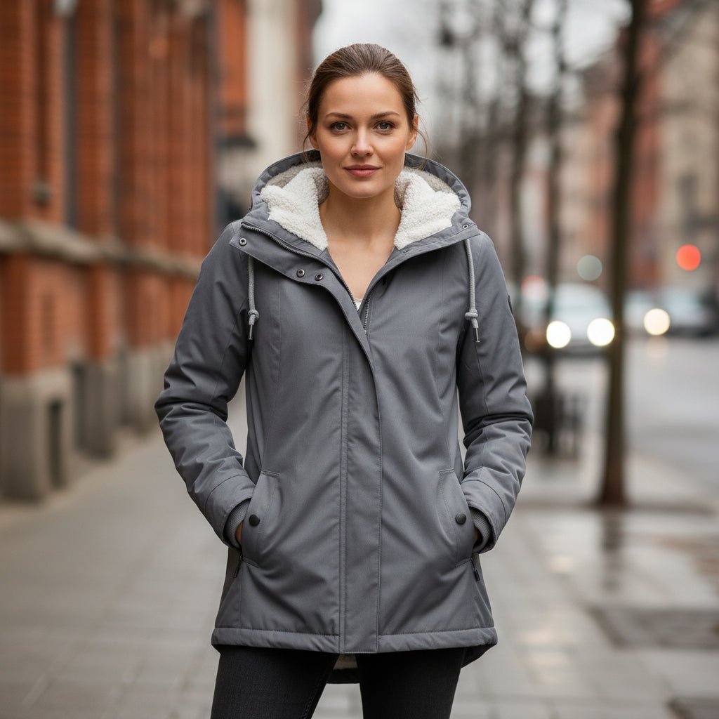 Women's Hooded Quilted Parka