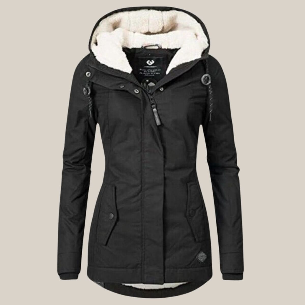Women's Hooded Quilted Parka