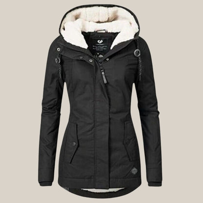 Women's Hooded Quilted Parka