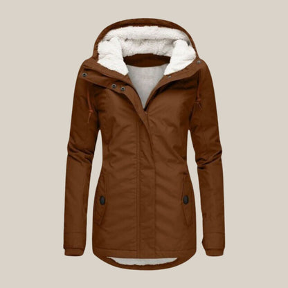 Women's Hooded Quilted Parka