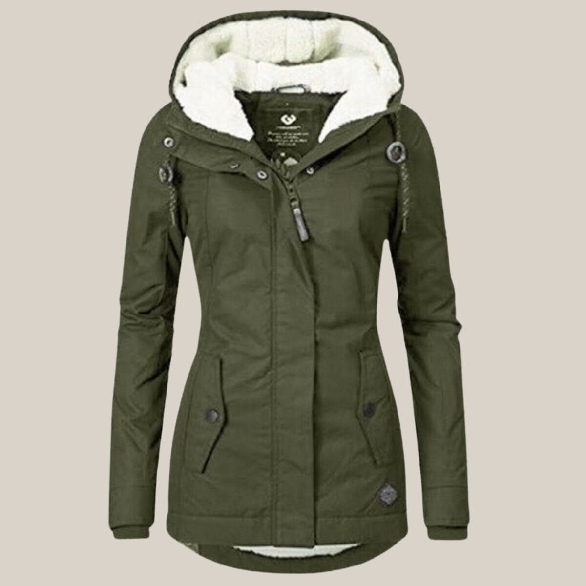 Women's Hooded Quilted Parka
