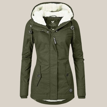 Women's Hooded Quilted Parka