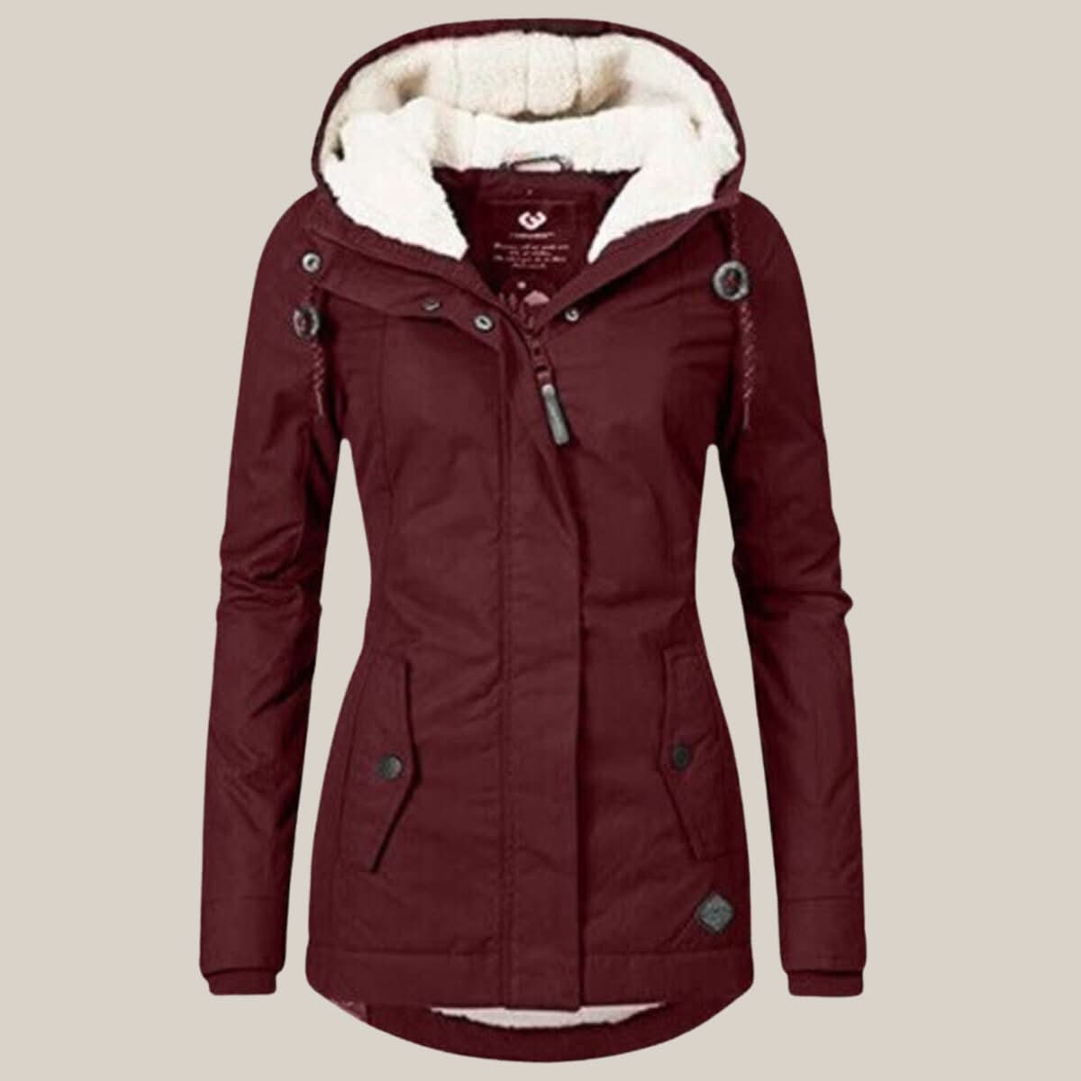 Women's Hooded Quilted Parka