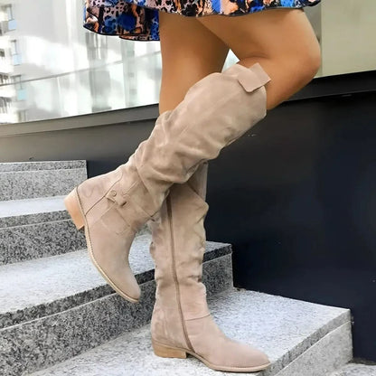 Slouchy-Overknee-Stiefel