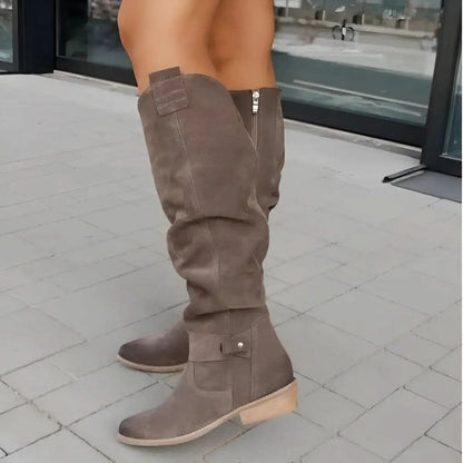 Slouchy-Overknee-Stiefel