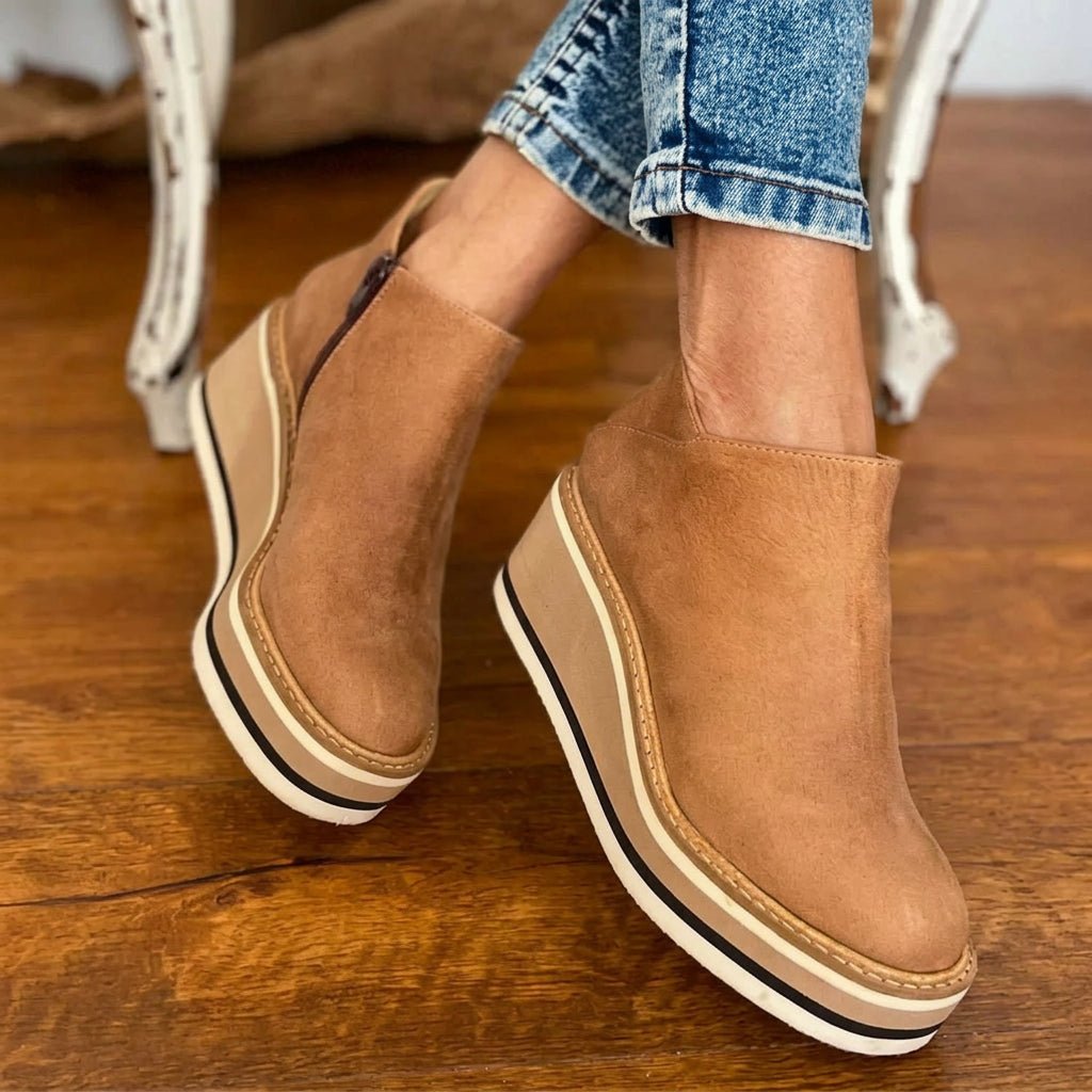 Zip Ankle Boots